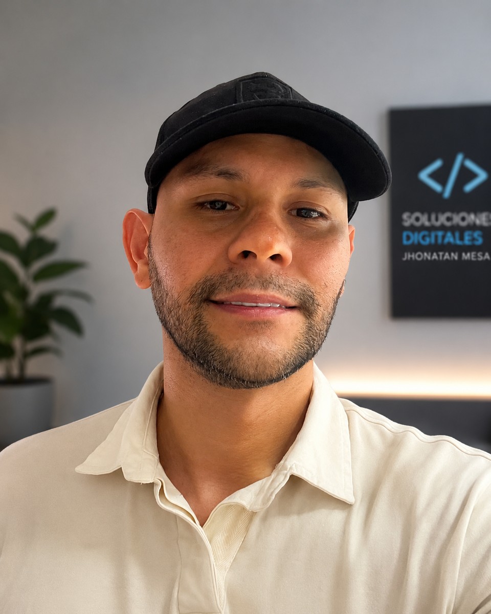 Jhonatan Mesa, desarrollador de software